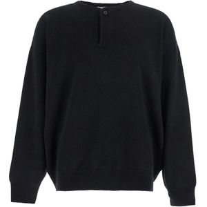 Fear Of God, Heren, Truien, Zwart, Maat: M Wol,