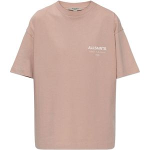 AllSaints, Dames, Tops, Roze, Maat: XS Katoen,
