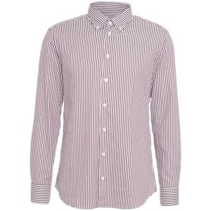 Bastoncino, Heren, Overhemden, Rood, Maat: L Katoen,