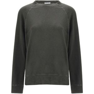 James Perse, Dames, Sweatshirts & Hoodies, Grijs, Maat: XS Katoen,