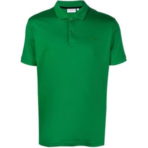Calvin Klein, Heren, Tops, Groen, Maat: S Katoen,