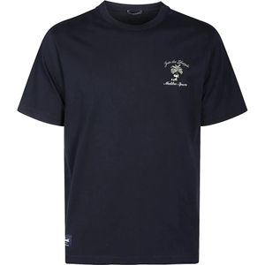 In the box, Heren, Tops, Blauw, Maat: S Katoen,