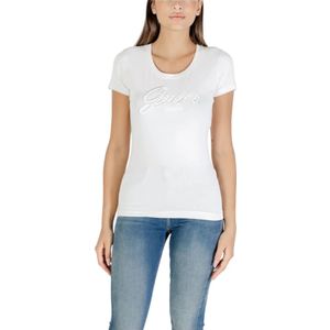 Guess, Dames, Tops, Wit, Maat: S Katoen,