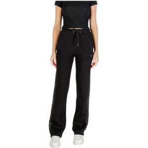Guess, Dames, Broeken, Zwart, Maat: XS Viscose,