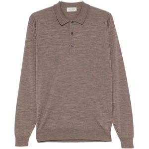 John Smedley, Heren, Truien, Bruin, Maat: L Wol,