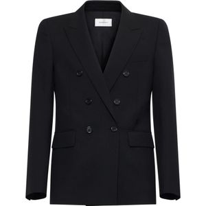 Saint Laurent, Heren, Jassen, Zwart, Maat: L Wol,