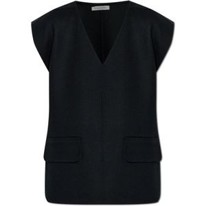 BY Malene Birger - Cilia - Vest - Zwart - Wol
