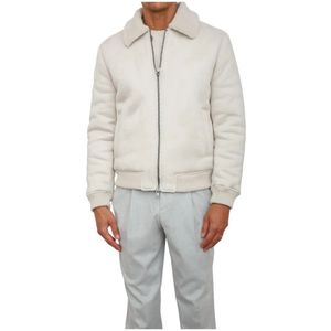 Antony Morato - Regular-fit Bomberjack - Wit - Polyester