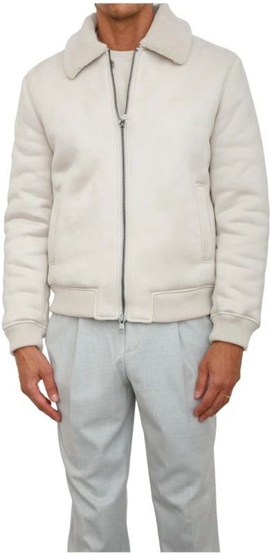 Antony Morato - Regular-fit Bomberjack - Wit - Polyester