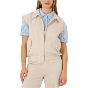 Ydence, Dames, Jassen, Beige, Maat: S