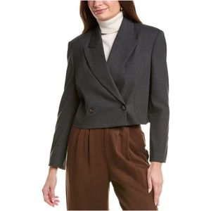 Brunello Cucinelli, Dames, Jassen, Grijs, Maat: XS