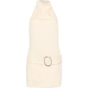 Sir., Dames, Jurken, Beige, Maat: M Wol,