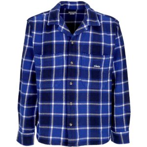 Obey, Heren, Overhemden, Veelkleurig, Maat: M Katoen,