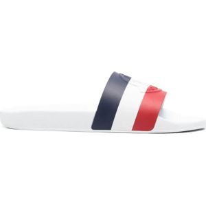 Moncler, Heren, Schoenen, Wit, Maat: 40 EU