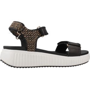Carmela - 162243C - Sandalen - Zwart - Leer