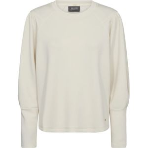 MOS Mosh, Dames, Sweatshirts & Hoodies, Beige, Maat: S Viscose,