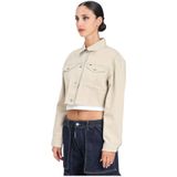Tommy Jeans Tussenjas  marine / kaki / rood / wit