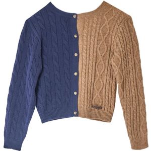 Moschino, Dames, Truien, Veelkleurig, Maat: XS Wol,