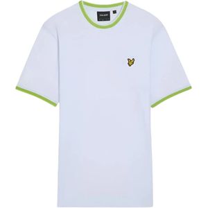 Lyle & Scott, Heren, Tops, Wit, Maat: XL Katoen,