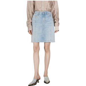 Martine Rose, Dames, Rokken, Blauw, Maat: XS Denim,