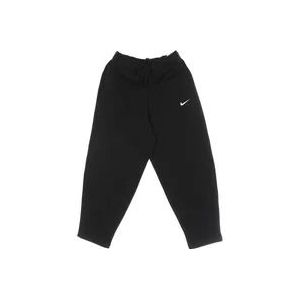 Nike Essentials Collection Fleece Curve Broek , Black , Dames , Maat: L