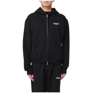 Represent, Heren, Sweatshirts & Hoodies, Zwart, Maat: M Katoen,