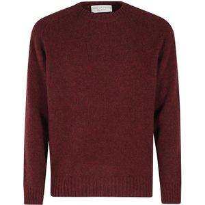 Filippo De Laurentiis, Heren, Truien, Rood, Maat: 2XL Wol,