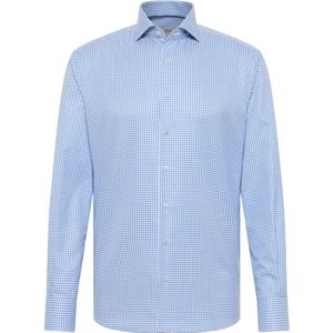 Eterna, Heren, Overhemden, Blauw, Maat: 6XL Katoen,