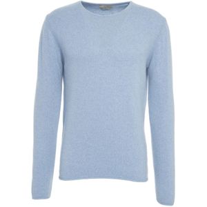 Daniele Fiesoli, Heren, Truien, Blauw, Maat: XL Kasjmier,