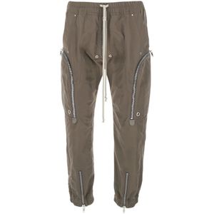 Rick Owens, Heren, Broeken, Grijs, Maat: S
