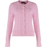 Polo Ralph Lauren Gebreid vest  lichtroze