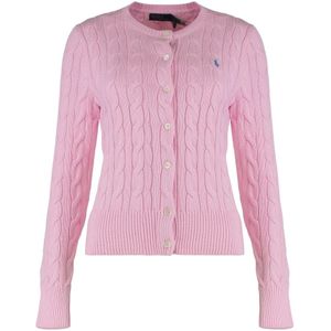 Polo Ralph Lauren Gebreid vest  lichtroze