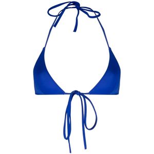 Dsquared2, Dames, Badkleding, Blauw, Maat: XS Nylon,