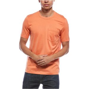 Brunello Cucinelli, Heren, Tops, Oranje, Maat: XS