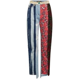 Dolce & Gabbana, Dames, Jeans, Veelkleurig, Maat: 3XS Denim,