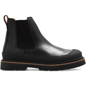 Birkenstock - Prescott - Chelsea Boots - Zwart - Leer