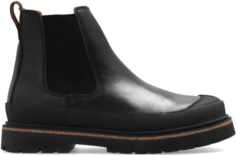 Birkenstock - Prescott - Chelsea Boots - Zwart - Leer