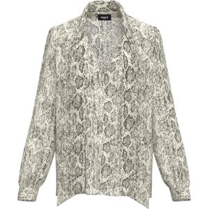 Emme DI Marella, Dames, Blouses & Shirts, Wit, Maat: XS Viscose,