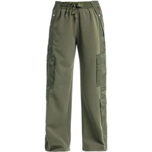 Parajumpers, Dames, Broeken, Groen, Maat: 2XS Katoen,