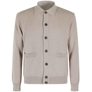Filippo De Laurentiis, Heren, Truien, Beige, Maat: M Kasjmier,