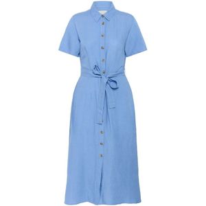 Part Two, Dames, Jurken, Blauw, Maat: XS Linnen,