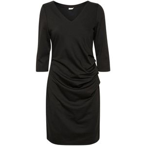 Kaffe, Dames, Jurken, Zwart, Maat: M Viscose,