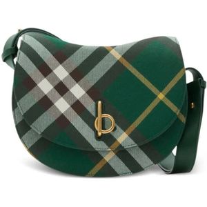 Burberry Rocking Horse Media Tas , Green , Dames , Maat: ONE Size