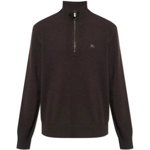 Burberry, Heren, Truien, Bruin, Maat: S