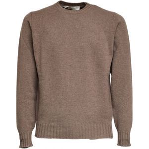 Filippo De Laurentiis, Heren, Truien, Bruin, Maat: S Wol,