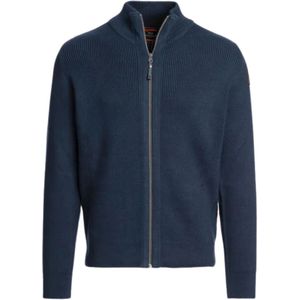 Parajumpers, Heren, Truien, Blauw, Maat: L