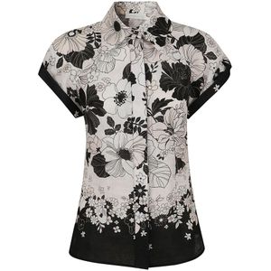 Zimmermann, Dames, Blouses & Shirts, Veelkleurig, Maat: L Linnen,