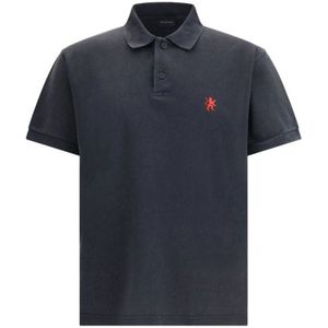 Balenciaga, Heren, Tops, Zwart, Maat: S Katoen,