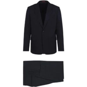 Gucci, Heren, Pakken, Zwart, Maat: XL Wol,