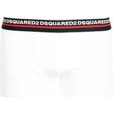 Dsquared2 Boxershorts met kenmerkende tailleband , White , Dames , Maat: XL
